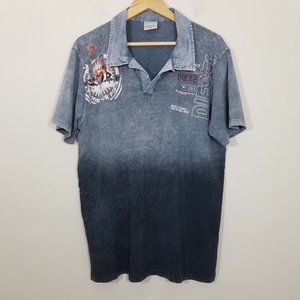Diesel Polo T-Shirt Super Stretch Size 3XL